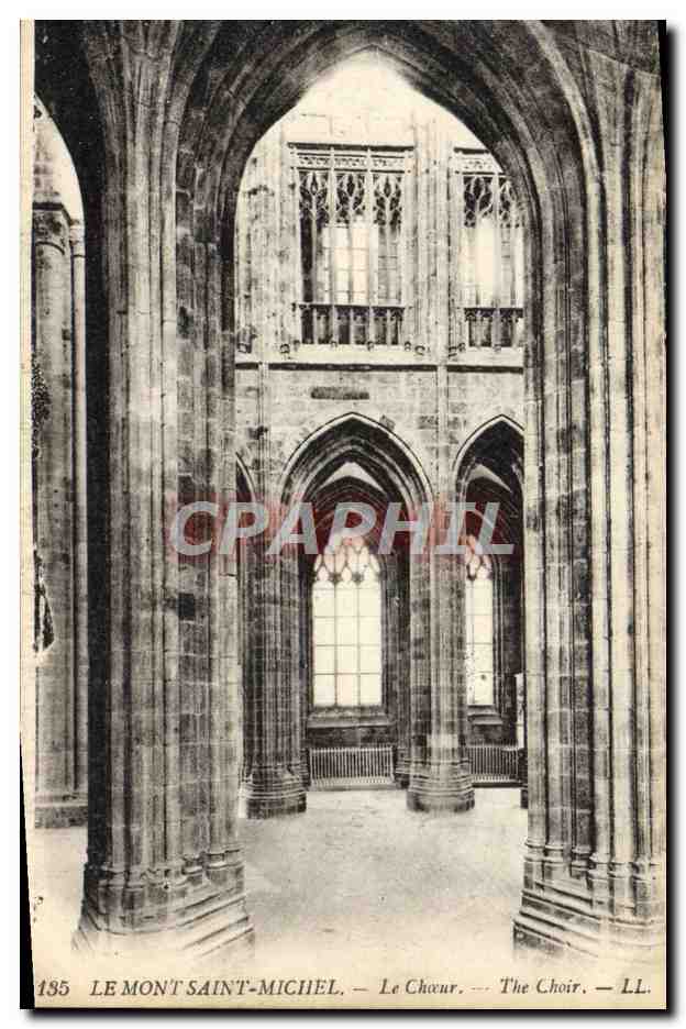 CPA Le Mont Saint Michel Le choeur