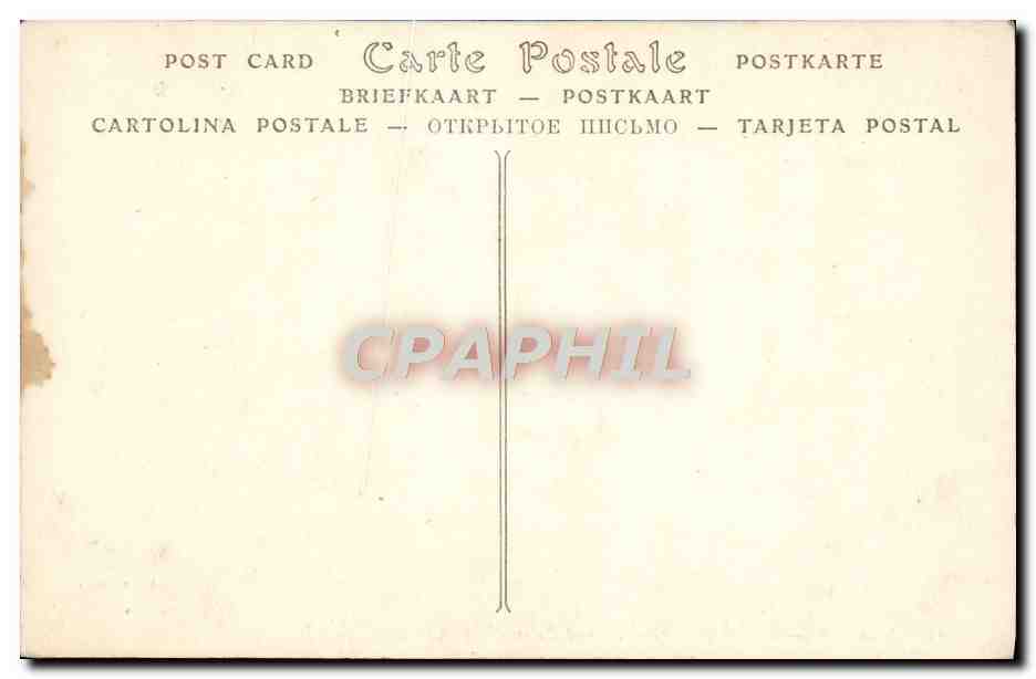 CPA Nantes Le chateau Grand logis et palais ducal — Rückseite