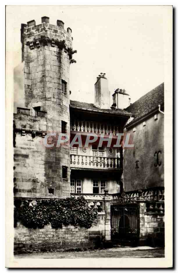 CPA Haute Saone Jolie Luxeuil Bains Maison et Tour du Bailly