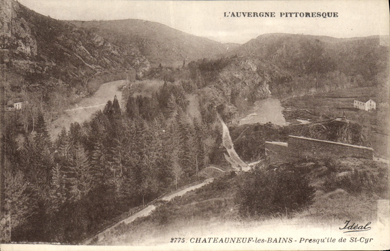 Châteauneuf-les-Bains — Presqu'île de St-Cyr — Ideal 2775