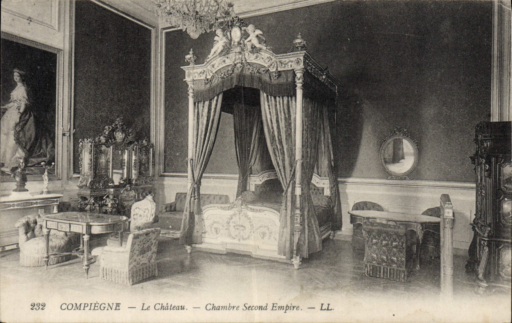 Compiègne — Le Château — Chambre Second Empire — LL. — n° 232