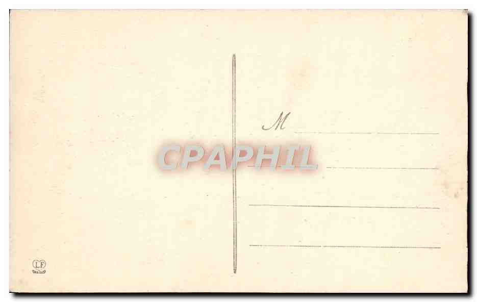 CPA Lourdes L'Apparition — Verso
