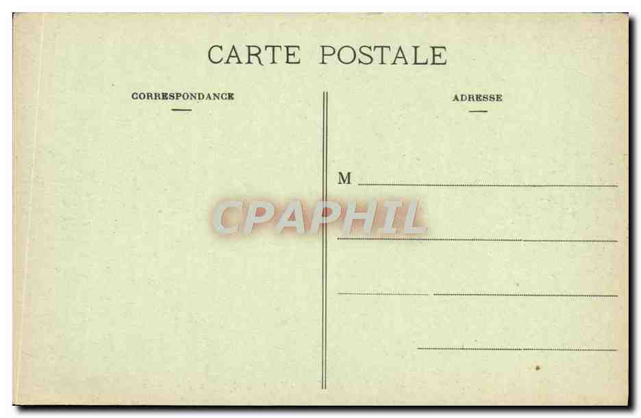 CPA Nancy L'Hotel de Ville Grand Salon des Fetes — Rückseite