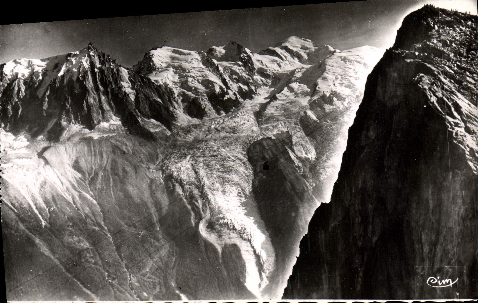 CPM Chamonix Telepherique du Brevent et le Mont Blanc 