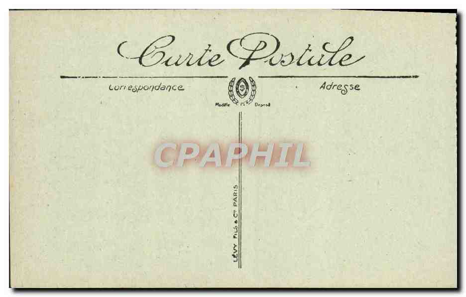CPA Contrexeville Le Casino — Verso