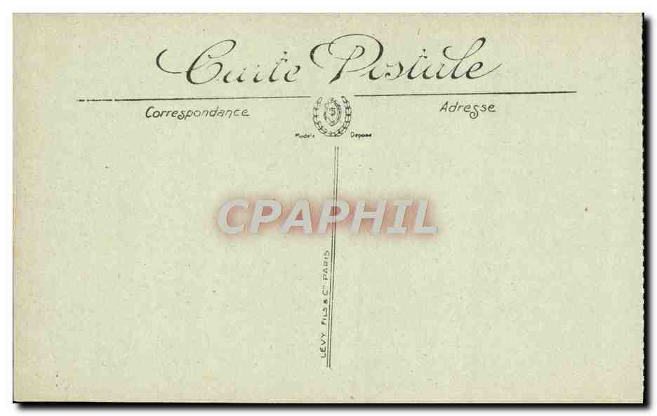 CPA Contrexeville Le Parc et la Colonnade des Sources — Verso