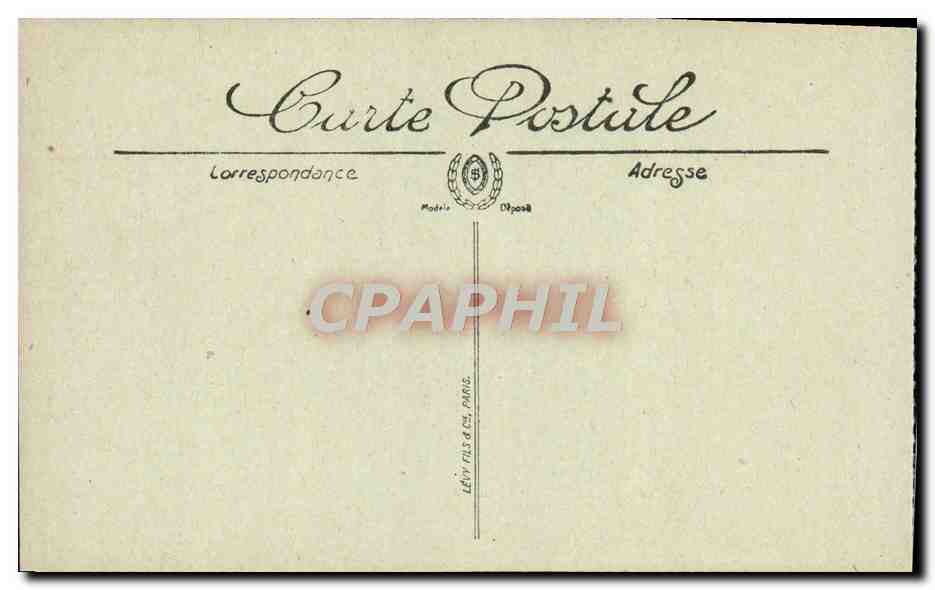 CPA Contrexeville L'Hotel Cosmopotitain — Verso
