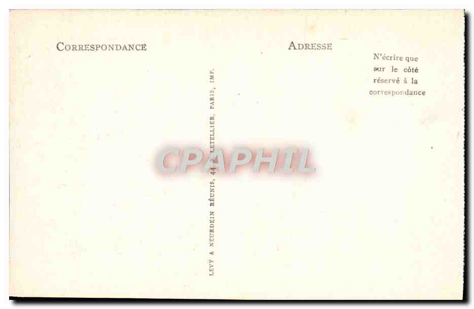 CPA Villefranche Vue Generale et le Cap Ferrat Bateaux — Rückseite