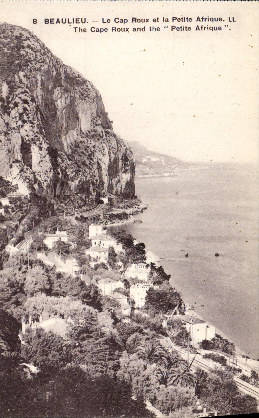 CPA Beaulieu Le Cap Roux et la petite Afrique