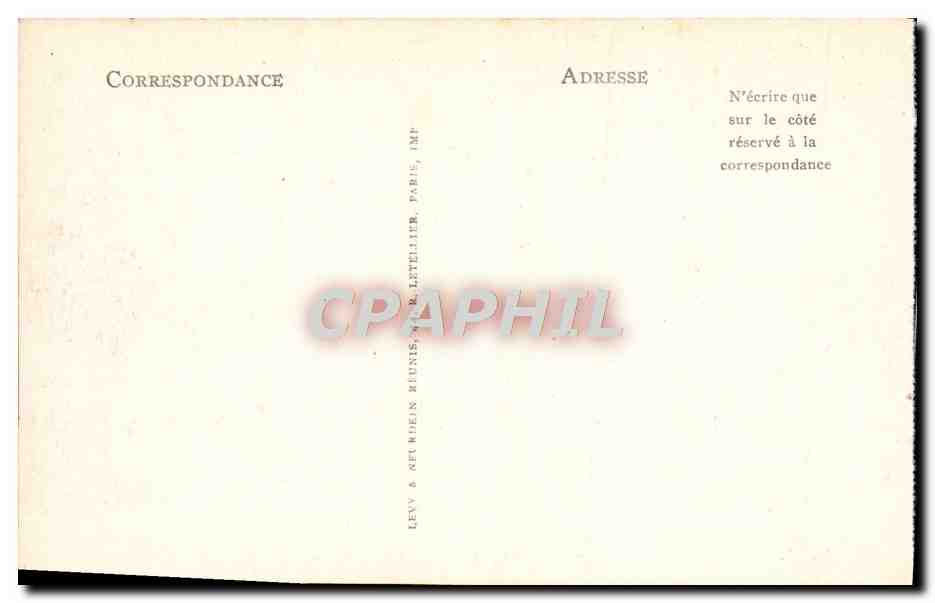CPA Beaulieu Vue Generale — Verso