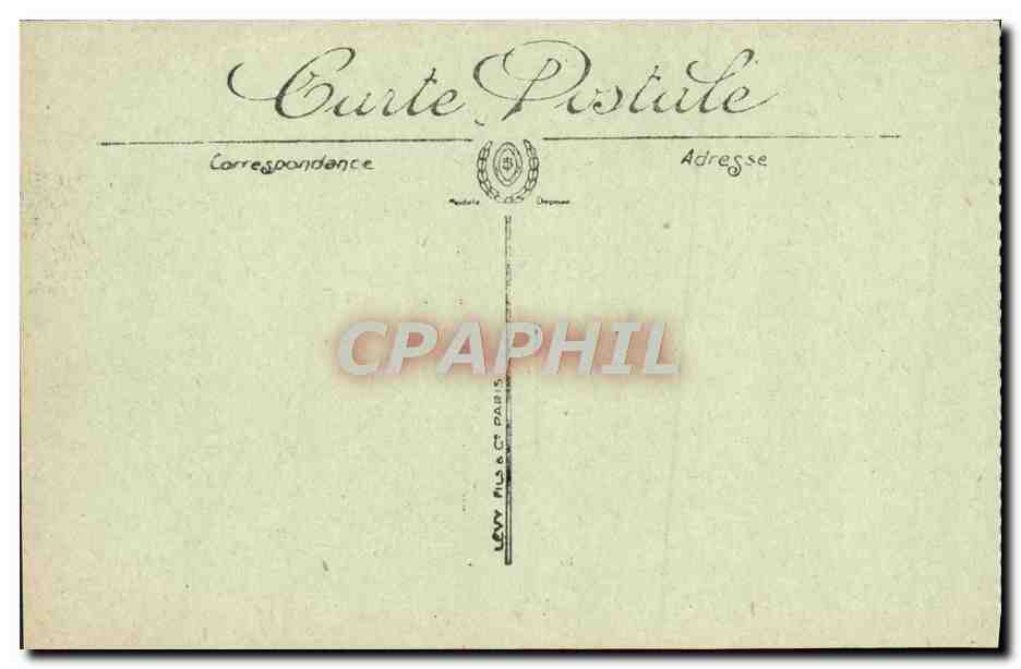 CPA Le Havre Le Trouville faisant le service du Havre a Trouville Bateau — Rückseite