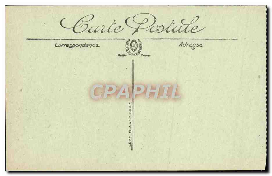 CPA Le Havre La Jetee et le Semaphore Bateau — Rückseite
