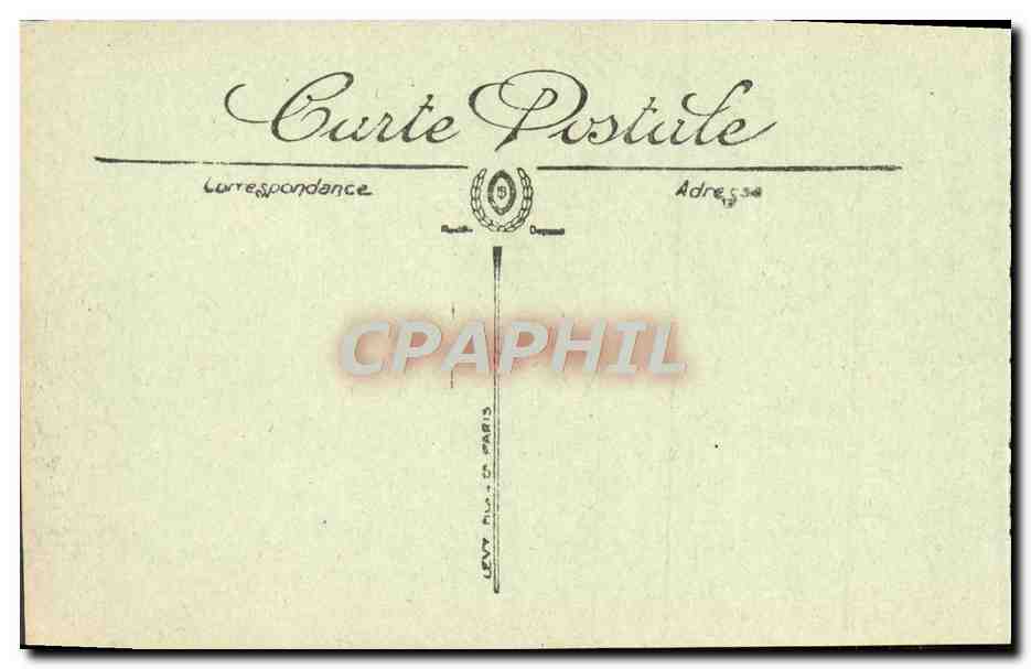 CPA Le Havre Le Boulevard Albert 1er et le cap de la Have  — Rückseite