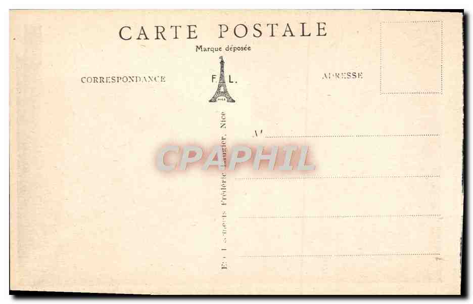 CPA Gourdon Les Gorges Du Loup Vue generale et le viaduc — Rückseite