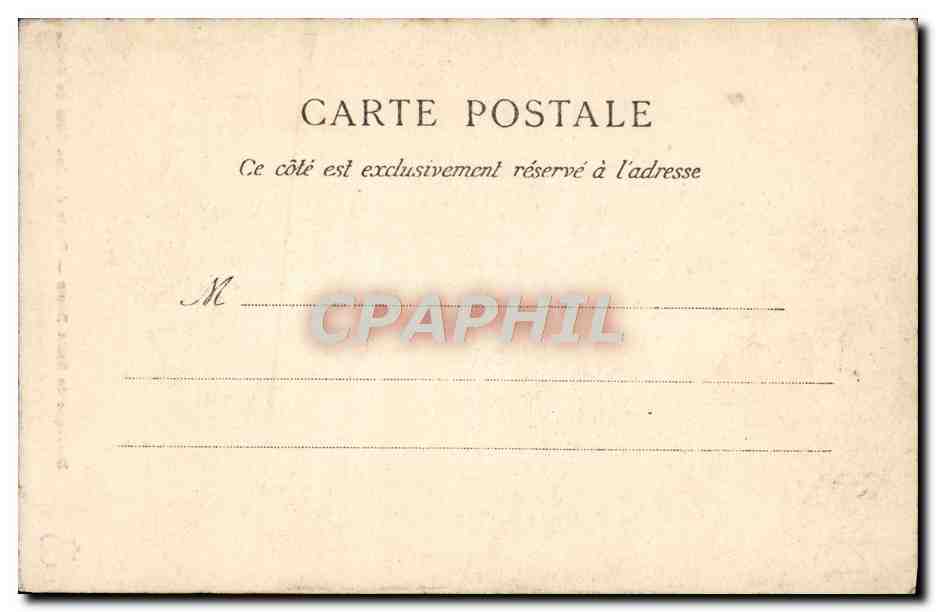 CPA Basilique de Saint Denis Porte du Bas Cote de droite — Rückseite