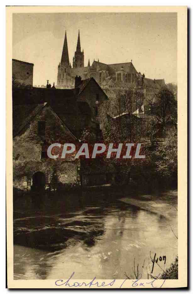 CPA Chartres Matinee de Printemps Sur les Bords de L'Eure