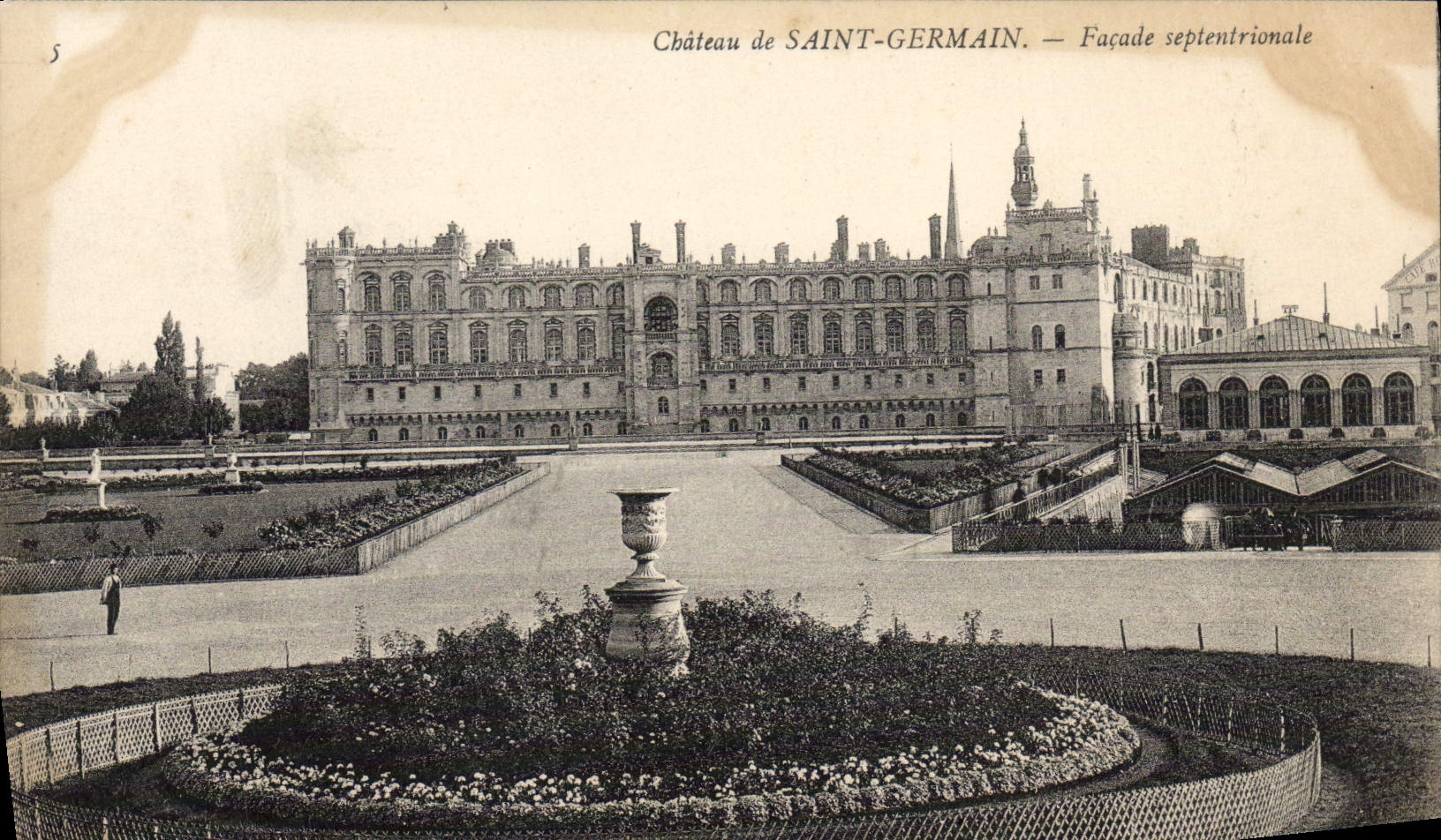 Château de SAINT-GERMAIN — Façade septentrionale