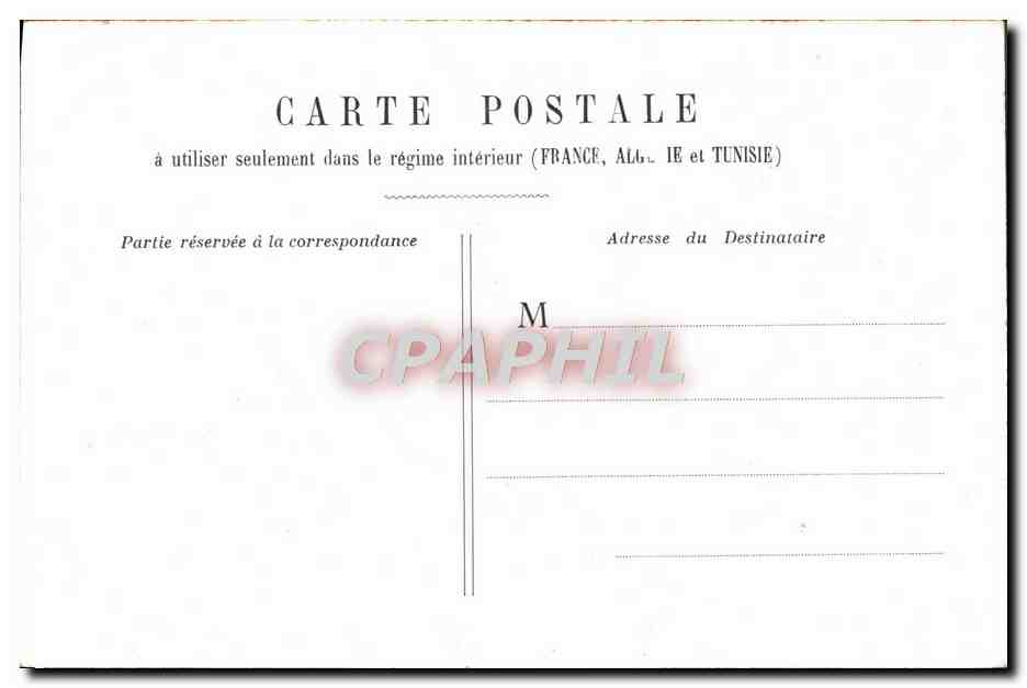 CPA Paris Gare de Lyon — Rückseite
