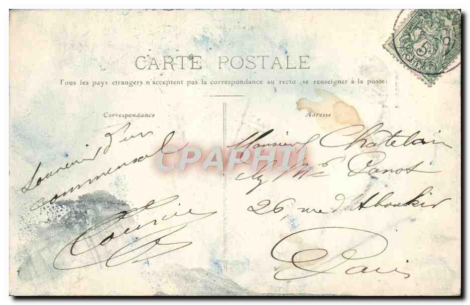 CPA Avallon Vallee du Cousin Route de Meluzien Le portrait de Gargantua — Reverso