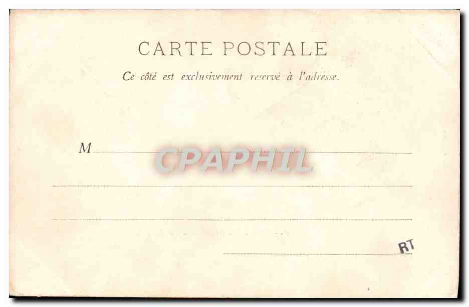 CPA Compiegne Le Chateau Vue du parc — Verso