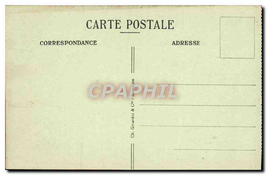 CPA Sites Pittoresques de Franche Comte Les bassins du Doubs  — Rückseite