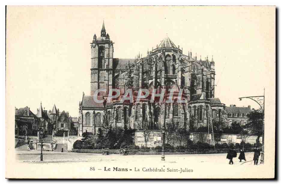 Le Mans - La Cathédrale Saint-Julien — éditeur non identifié, n° de série 84