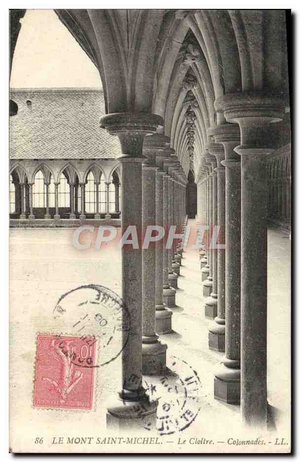 Le Mont Saint-Michel — Le Cloître — Cojonnades - LL.