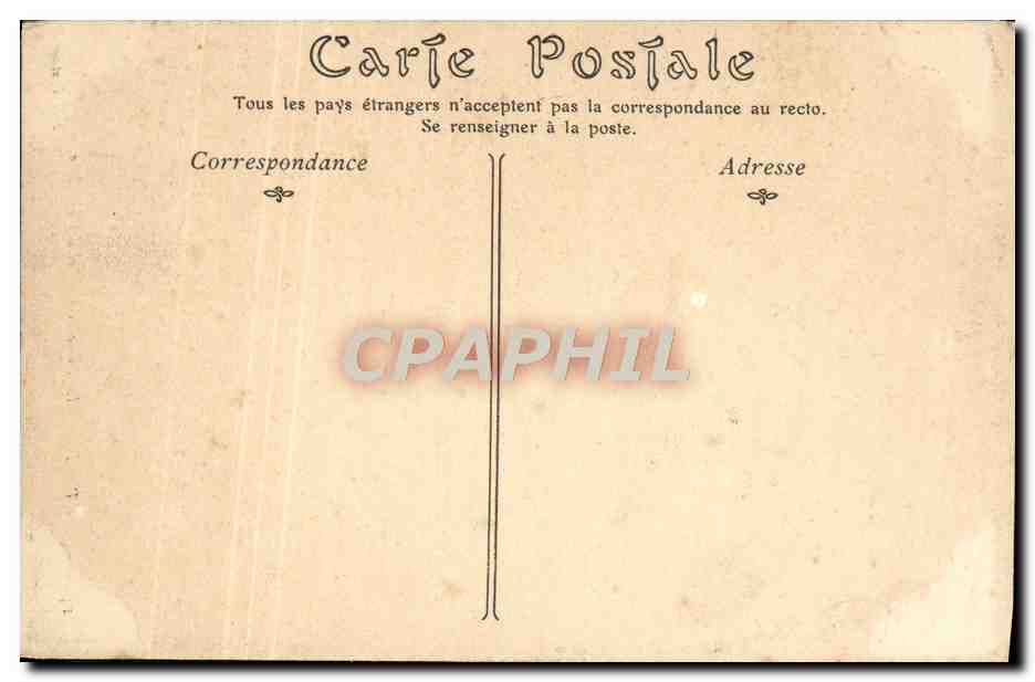 CPA Paris Le Dome de L'Hotel des Invalides — Rückseite