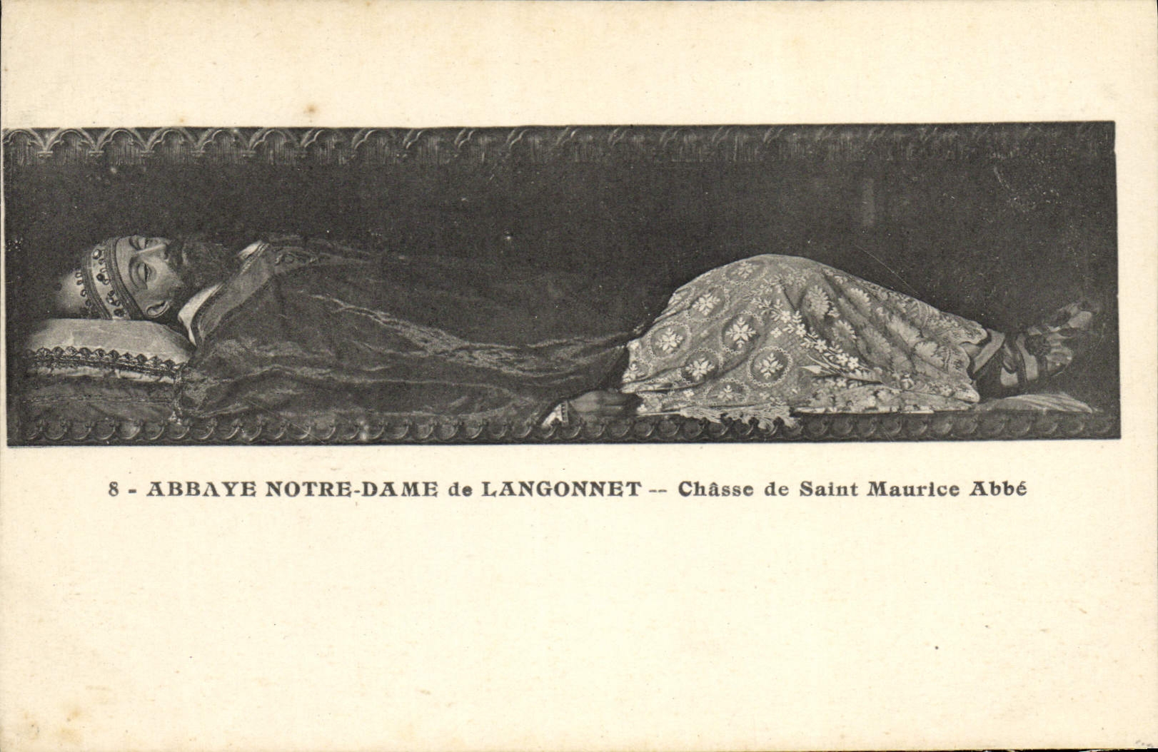CPA Abbaye Notre Dame de Langonnet Chasse de Saint Maurice Abbe