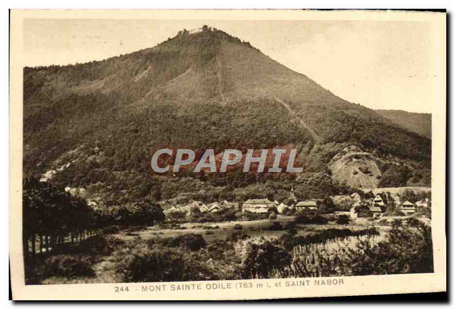 CPA Mont Sainte Odile et Saint Nabor