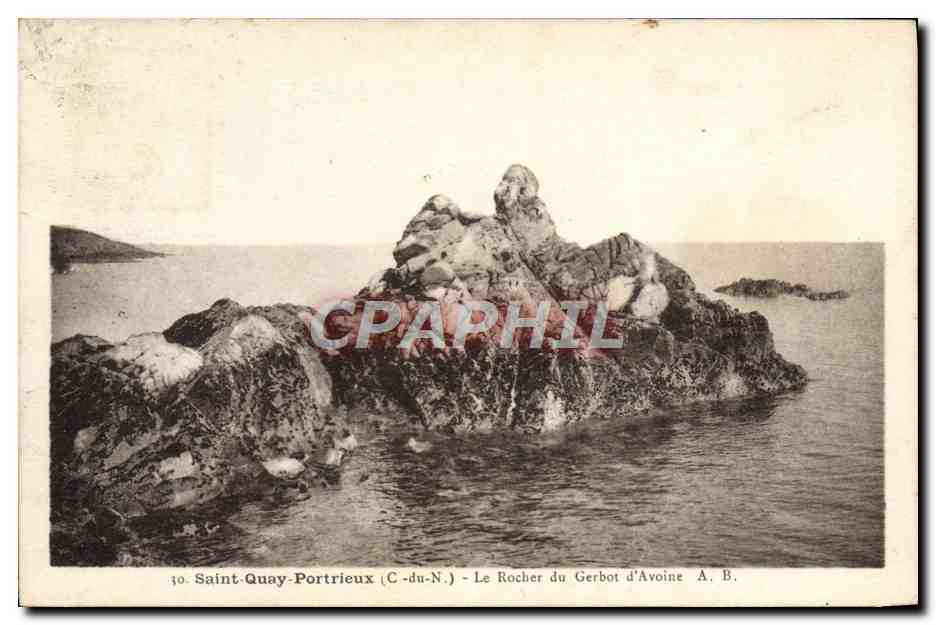 Saint-Quay-Portrieux (C.-du-N.) — Le Rocher du Gerbot d'Avoine — A. B.