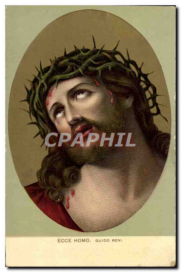 CPA Ecce Homo Guido Reni