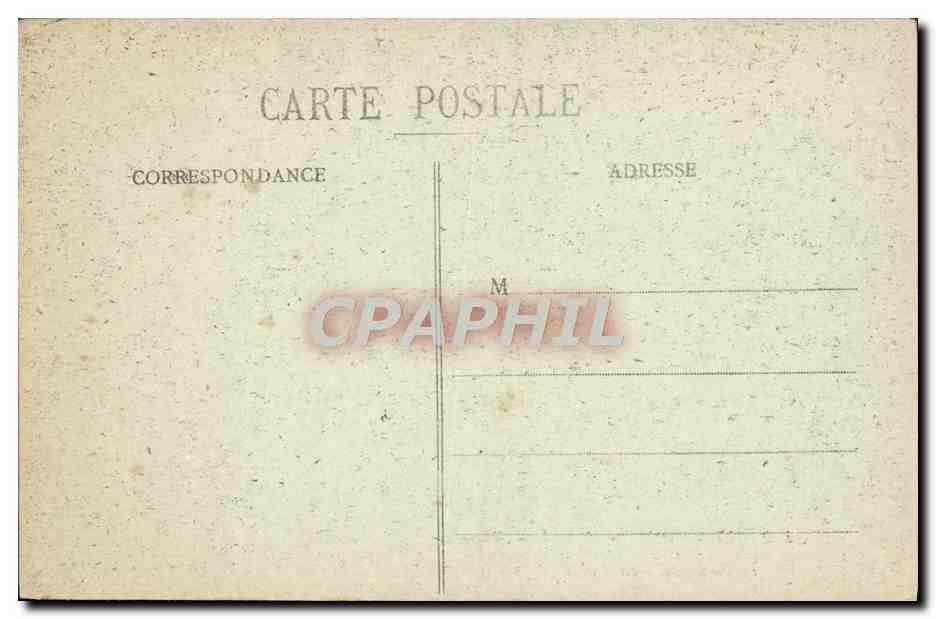 CPA Mont St Michel Abbaye Le Promenoir — Verso