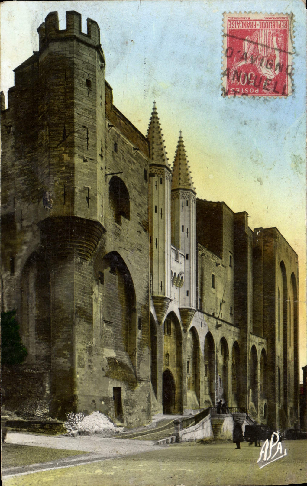CPM Avignon Porte d'Entree du Palais des Papes