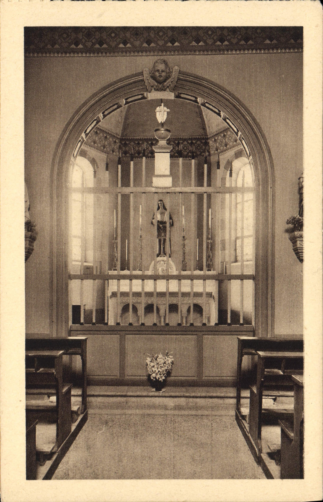 CPA Chartreuse De Montrieux La Chapelle Sainte Roseline