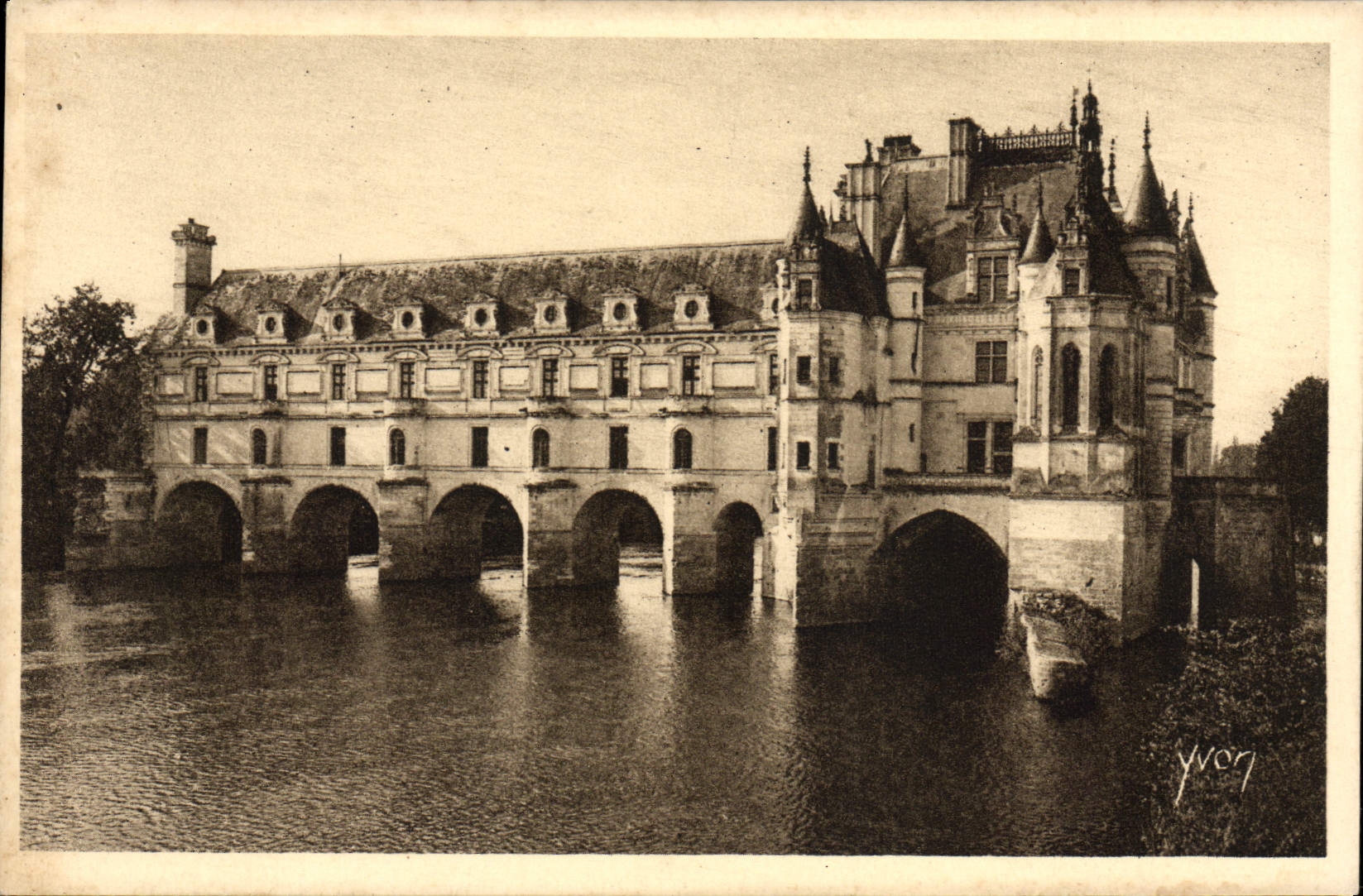 CPA Chateau de Chenonceaux Facade Nord Est