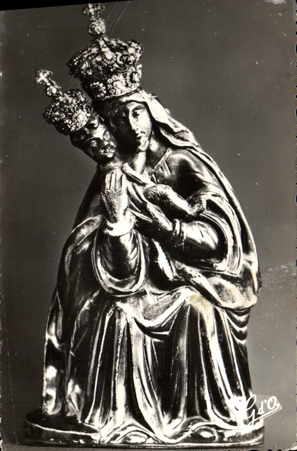 Vierge Miraculeuse de Notre-Dame du Port — Clermont-Ferrand — éditeur G. d'O.