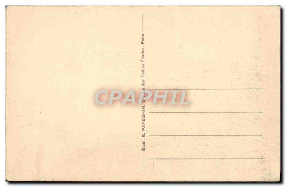 Versailles — Le Château — Escalier de Marbre — A.P. — Verso