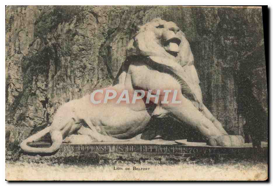 CPA Lion De Belfort