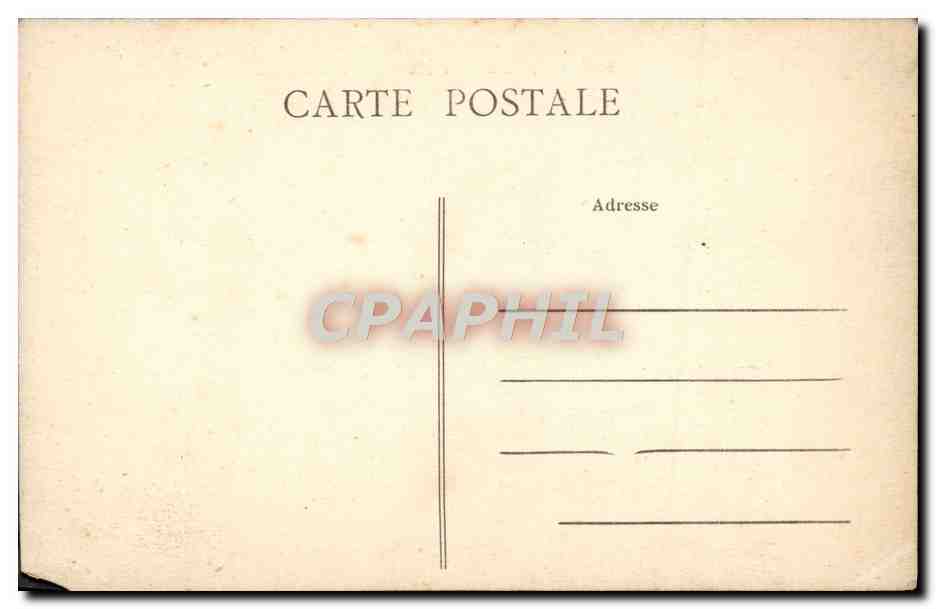 CPA St Sulpice de Favieres Chateau de segrez — Rückseite