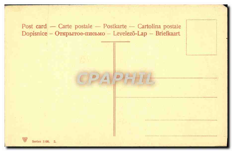 CPA Firenze Galleria Pitti Disputa Sulla SS Trinita Andrea del Sarto  — Verso