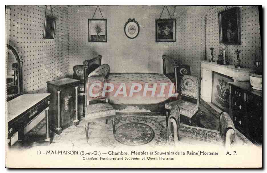 CPA Malmaison Chamber Meubles et Souvenirs de la Reine Hortense