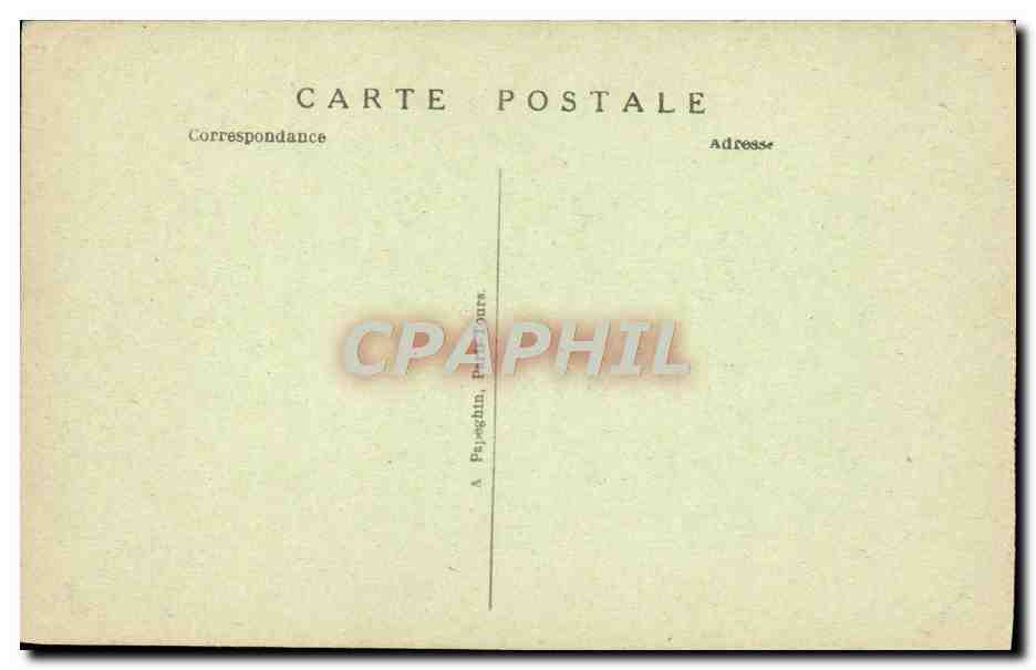 CPA Malmaison Chamber Meubles et Souvenirs de la Reine Hortense — Rückseite