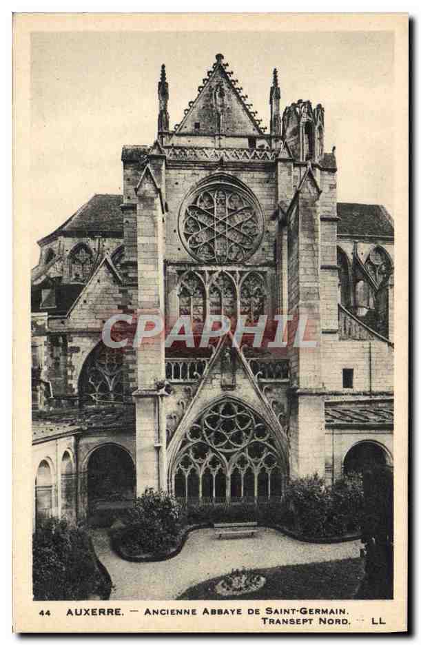 Auxerre — Ancienne Abbaye de Saint-Germain — Transept Nord — LL