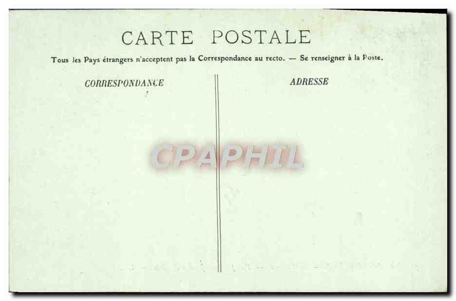 Fontainebleau — Le Château — Vue prise au Jardin Anglais — LL. — Verso
