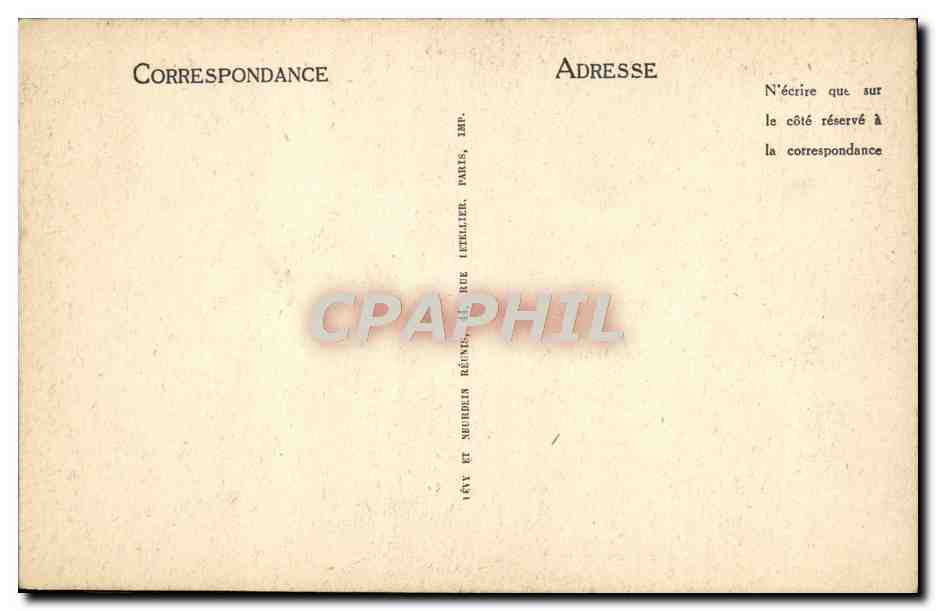 CPA Blois Le Chateau Aile Francois 1er Salon D'Honneur — Verso
