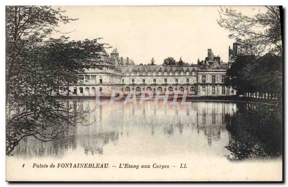 Palacio de FONTAINEBLEAU — L'Étang aux Carpes — LL