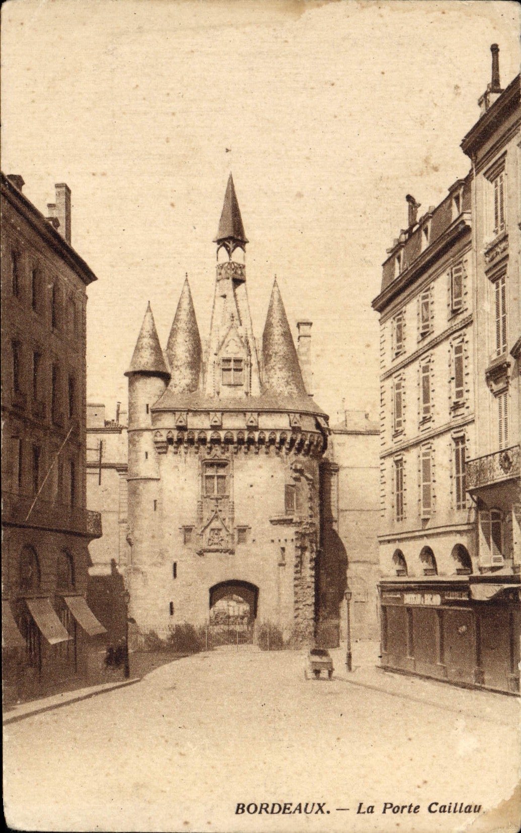 Bordeaux — La Porte Caillau — Édition Alber, n°214