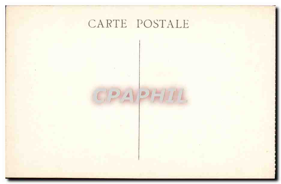 CPA Marseille Place Castellane Fontaine Cantini Et Le Prado Tramway — Rückseite
