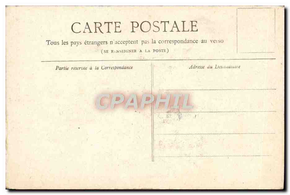 CPA Paris L'Eglise De La Trinite — Verso